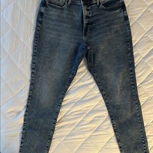a.n.a Women's Dark Blue Skinny Jeans